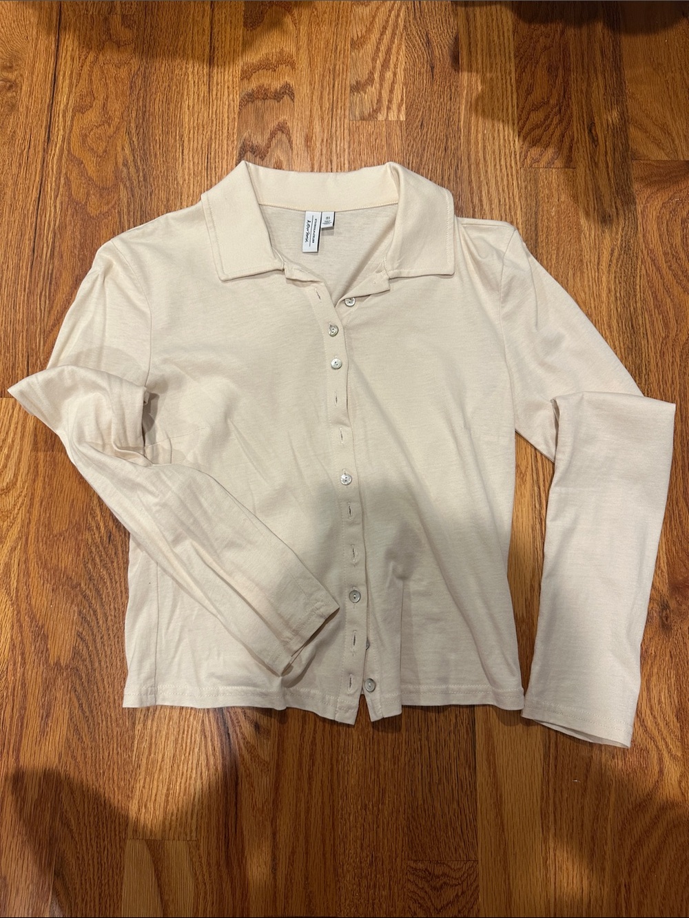 & Other Stories cropped blouse
